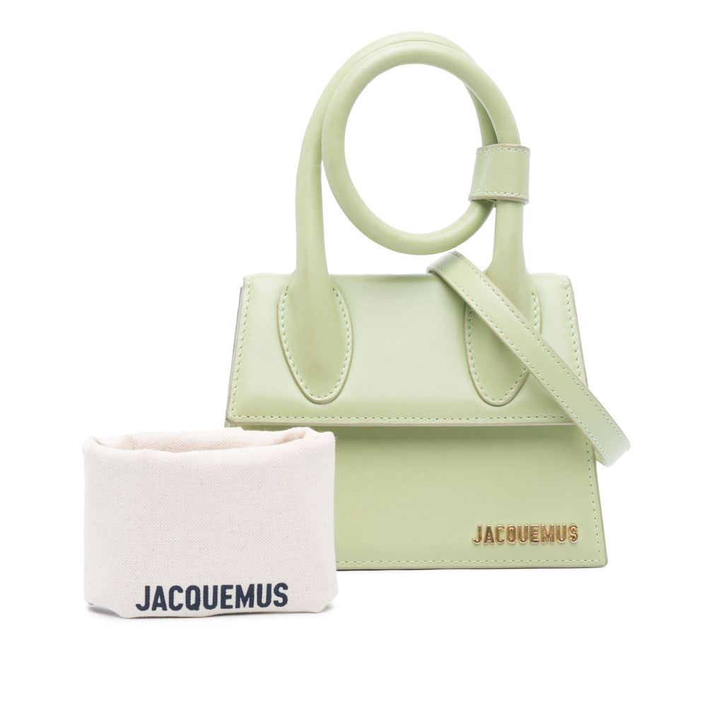 Pre-Loved Jacquemus Leather Le Chiquito Noeud - Picture 11 of 11